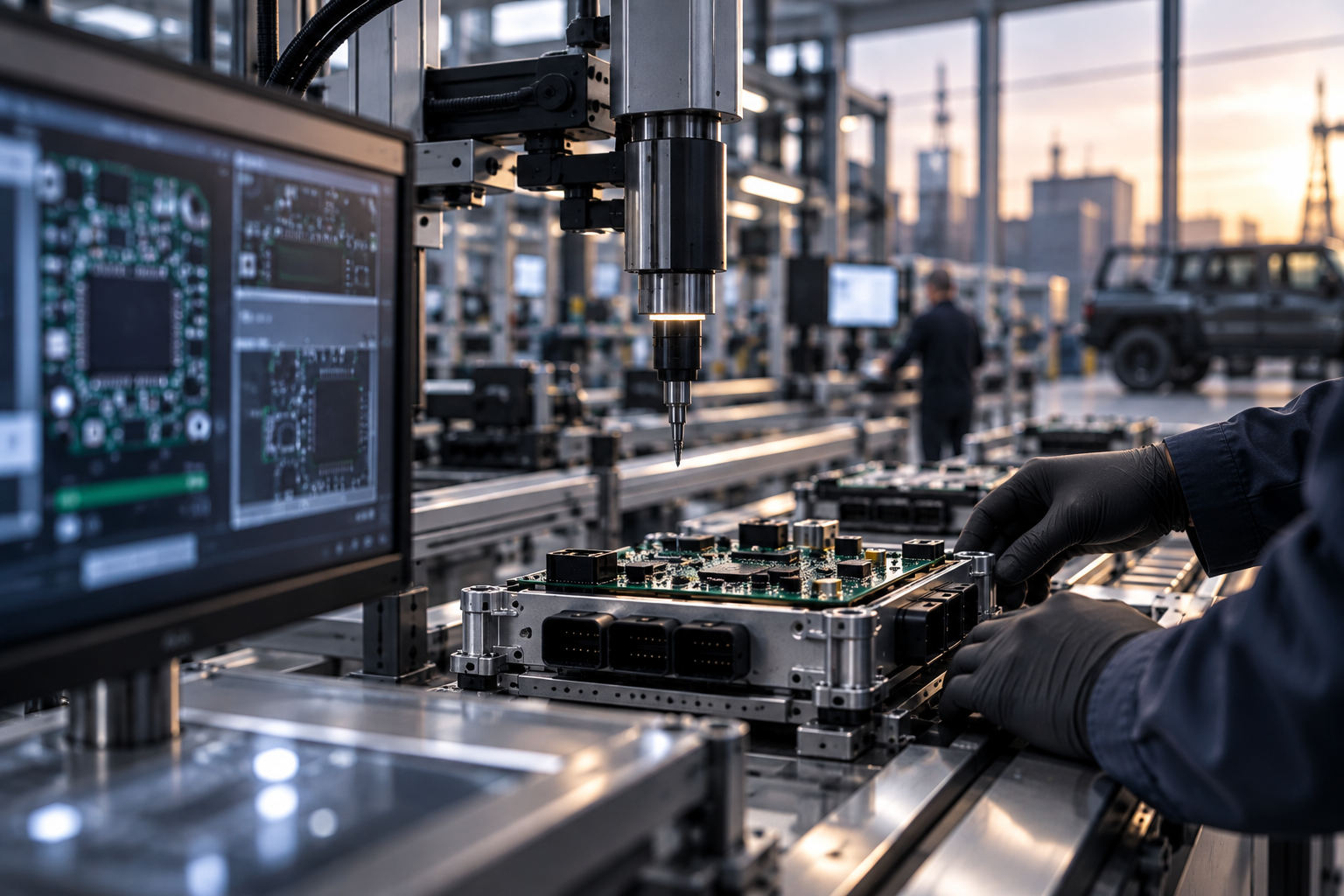 Industrial electronics execution